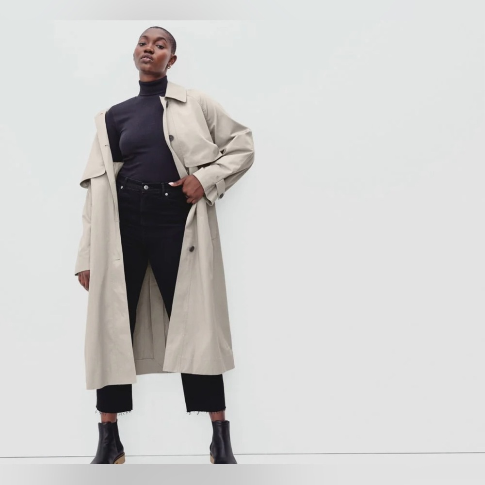 Everlane - The Long Mac Coat - S